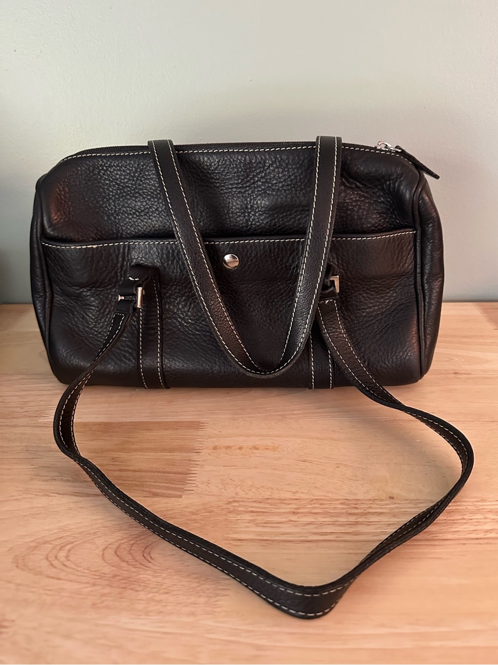 Y2K Roots Leather Bag